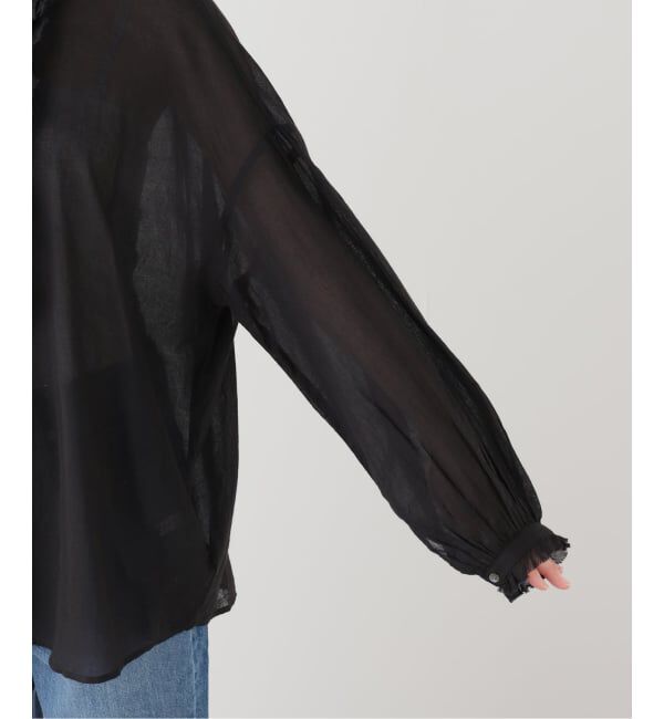 journal standard luxe「ハイツイストガーゼ Wフリルブラウス」|シャツ・ブラウス|