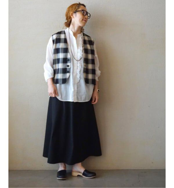 journal standard luxe「ハイツイストガーゼ Wフリルブラウス」|シャツ・ブラウス|