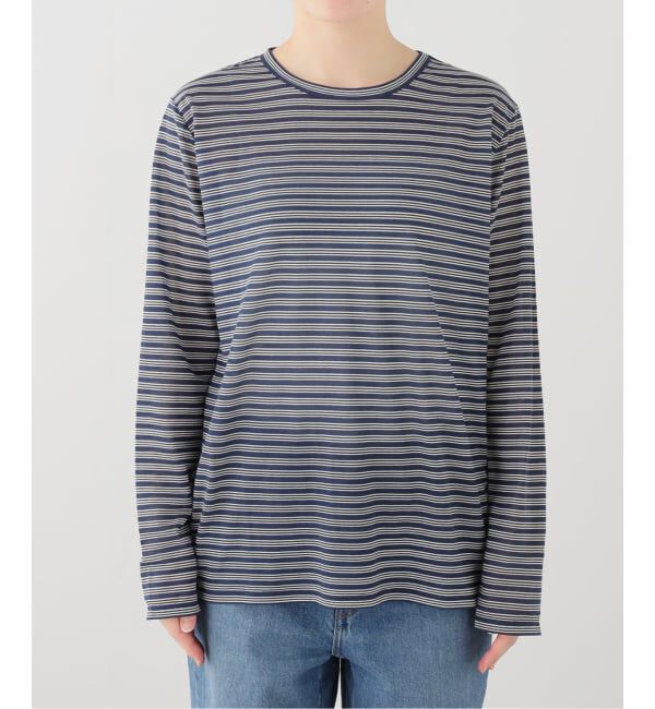 JOURNAL STANDARD relume「シアーボーダーロングスリーブTシャツ」|Tシャツ・カットソー|