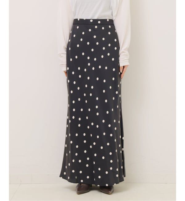 JOURNAL STANDARD relume「《WEB限定追加予約》ランダムドットロングスカート」|スカート|