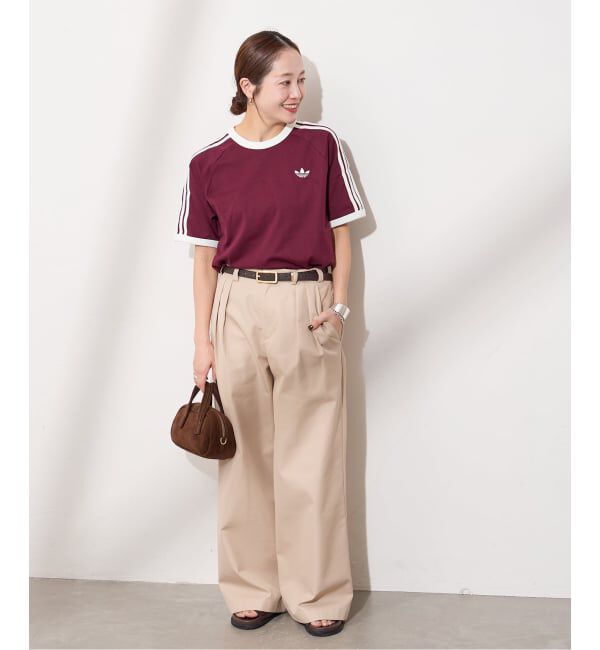 JOURNAL STANDARD「《WEB限定》【adidas originals/アディダス オリジナルス】3-STRIPES TEE」|Tシャツ・カットソー|
