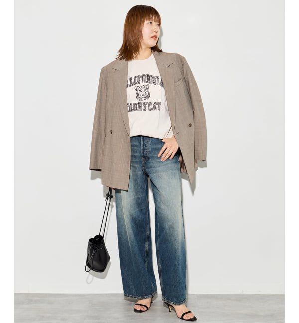 journal standard L'essage「《予約》【MIXTA/ミクスタ】CALIFORNIA TABBY CAT CREW Tシャツ」|Tシャツ・カットソー|