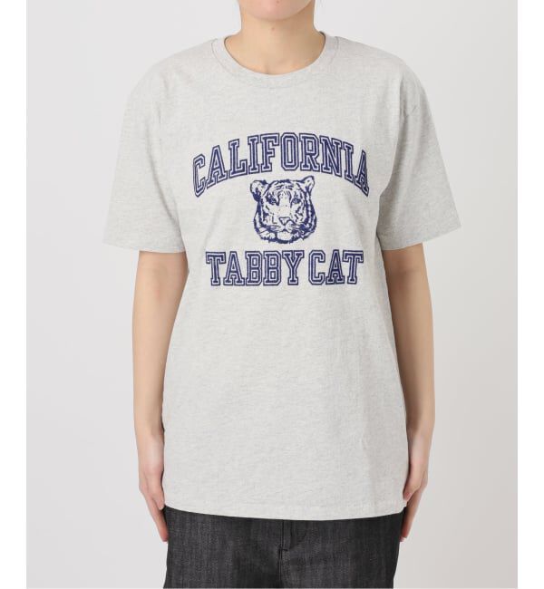 journal standard L'essage「《予約》【MIXTA/ミクスタ】CALIFORNIA TABBY CAT CREW Tシャツ」|Tシャツ・カットソー|
