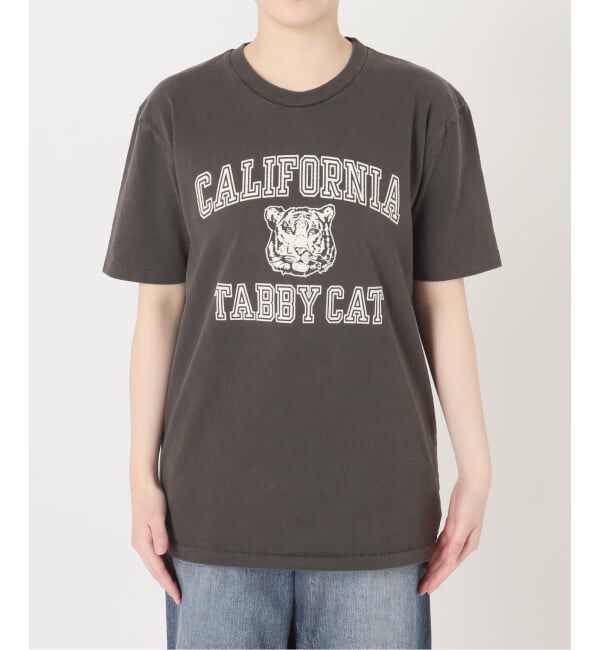 journal standard L'essage「《予約》【MIXTA/ミクスタ】CALIFORNIA TABBY CAT CREW Tシャツ」|Tシャツ・カットソー|