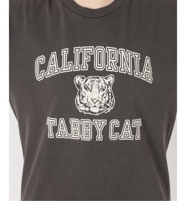 journal standard L'essage「《予約》【MIXTA/ミクスタ】CALIFORNIA TABBY CAT CREW Tシャツ」|Tシャツ・カットソー|