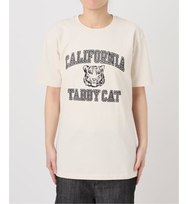 journal standard L'essage「《予約》【MIXTA/ミクスタ】CALIFORNIA TABBY CAT CREW Tシャツ」|Tシャツ・カットソー|