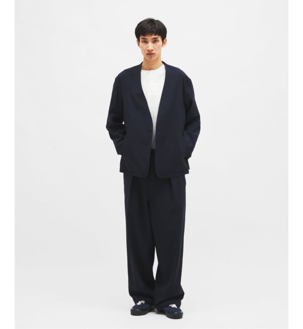 JOURNAL STANDARD「《予約》EVALET / エバレット ST ノーカラー ジャケット "セットアップ着用可能"」|その他|