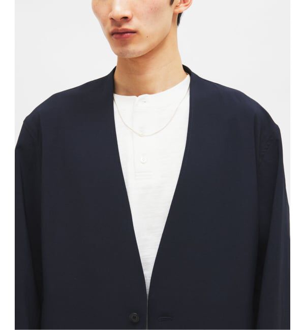 JOURNAL STANDARD「《予約》EVALET / エバレット ST ノーカラー ジャケット "セットアップ着用可能"」|その他|