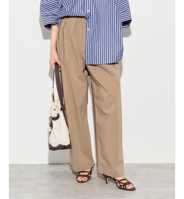 journal standard L'essage「《予約》WATER REPELLENT/UVカットパンツ」|スラックス|