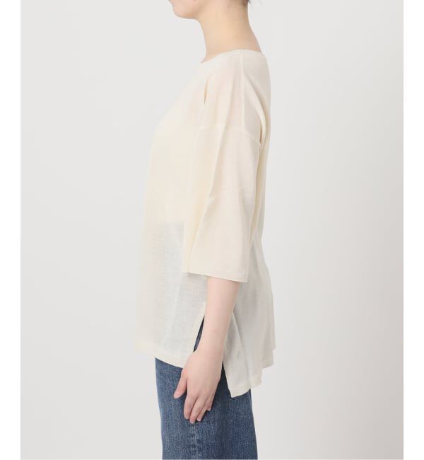 journal standard L'essage「《予約》シャーリーカーンショートスリーブプルオーバー」|ニット・セーター|