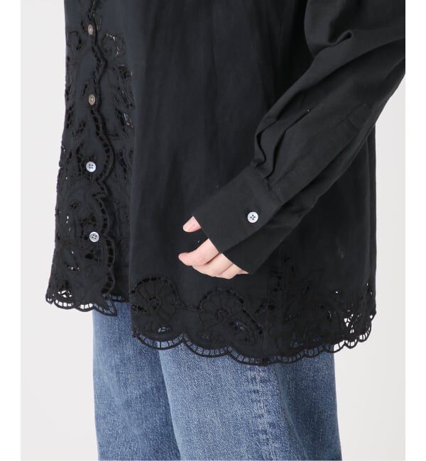 journal standard L'essage「《予約》刺しゅうレースシャツ」|シャツ・ブラウス|
