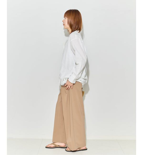 journal standard L'essage「《予約》刺しゅうレースシャツ」|シャツ・ブラウス|