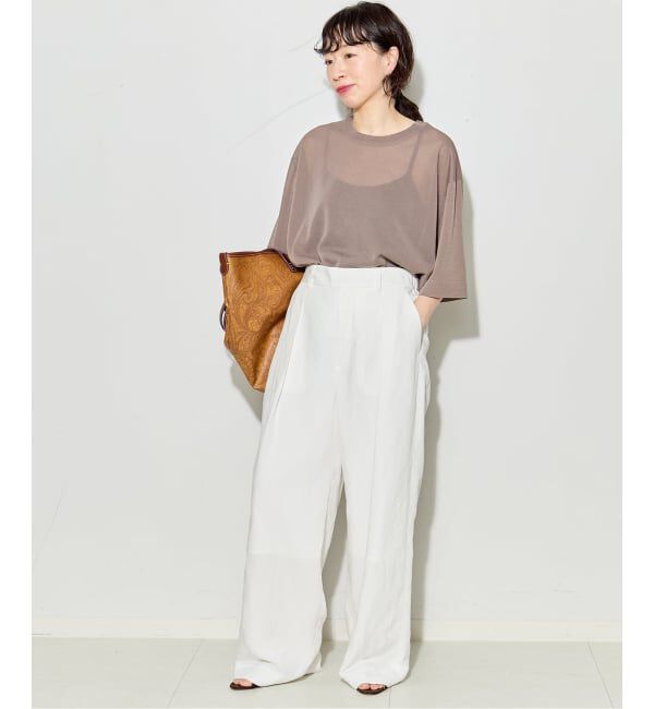 journal standard L'essage「《予約》フォルムニットTシャツ」|ニット・セーター|