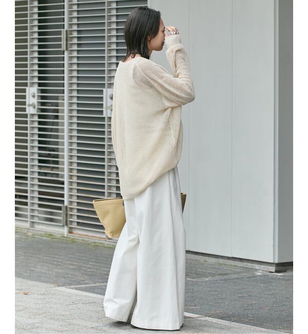 JOURNAL STANDARD「《追加》ヘンリーメッシュニット」|ニット・セーター|