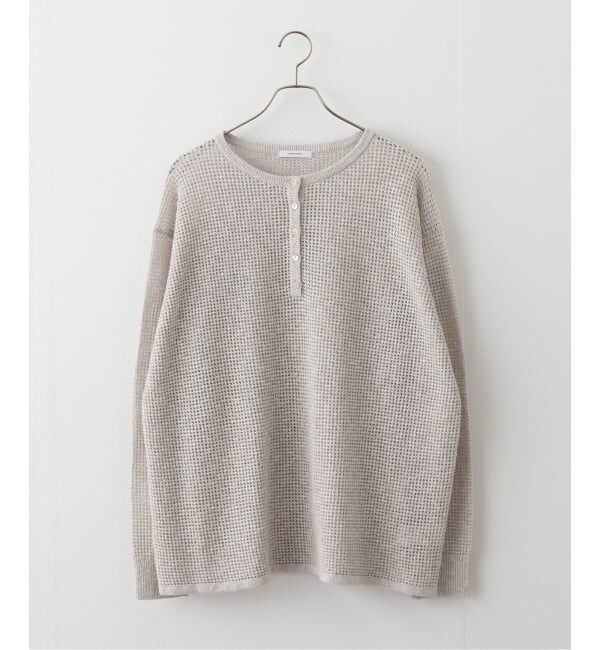 JOURNAL STANDARD「《追加》ヘンリーメッシュニット」|ニット・セーター|