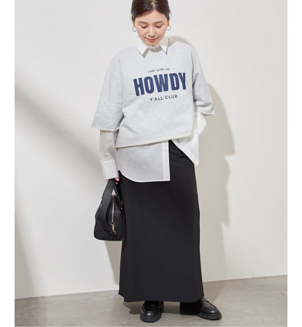 JOURNAL STANDARD「《追加2》HOWDY ハーフスリーブスウェット」|スウェット・ジャージ|