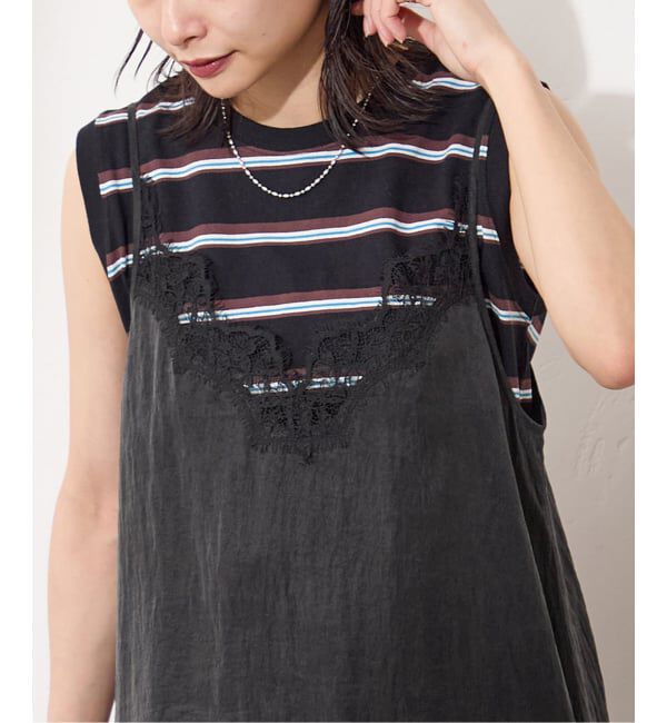 JOURNAL STANDARD「《追加予約5》フィブリルリヨセルキャミワンピース」|ワンピース|