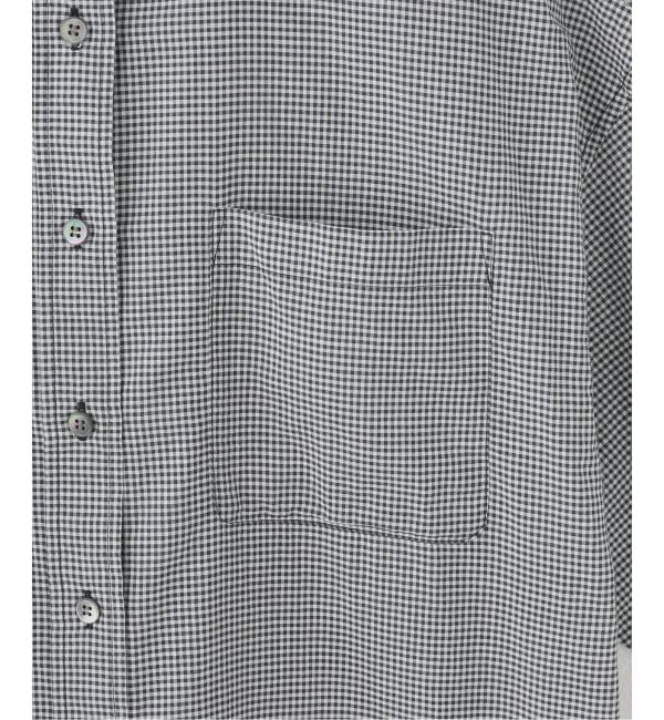 JOURNAL STANDARD relume「コットンシルクギンガムチェックシャツ」|シャツ・ブラウス|