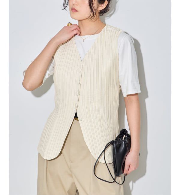 journal standard L'essage「《予約》【Gongdid Design】 Carry Over_Denim_Vest：ベスト」|ベスト・ジレ|