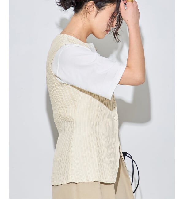 journal standard L'essage「《予約》【Gongdid Design】 Carry Over_Denim_Vest：ベスト」|ベスト・ジレ|