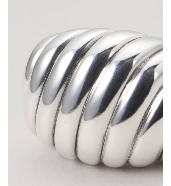 journal standard L'essage「【IRIS47/イリスフォーセブン 】conchiglie wide ring：リング」|リング|