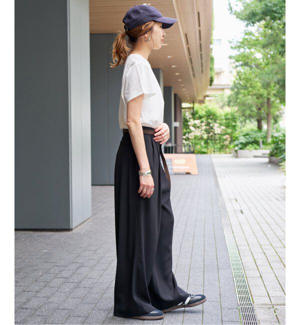 Spick and Span「≪追加≫ファインコットンTシャツ」|Tシャツ・カットソー|