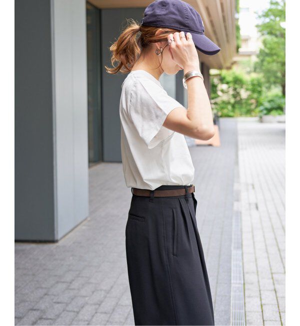 Spick and Span「≪追加≫ファインコットンTシャツ」|Tシャツ・カットソー|