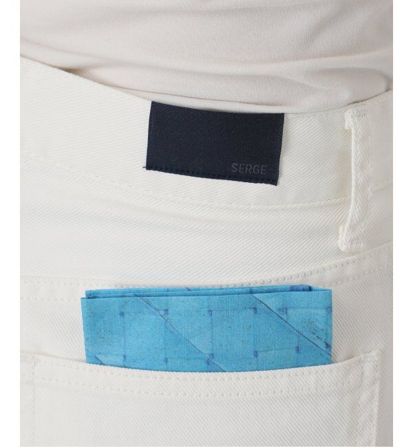 NOBLE「SERGE/サージ KHUFU」|デニム|