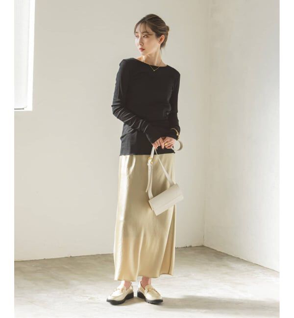 NOBLE「《追加4》シアーテレコロングスリーブプルオーバー」|Tシャツ・カットソー|