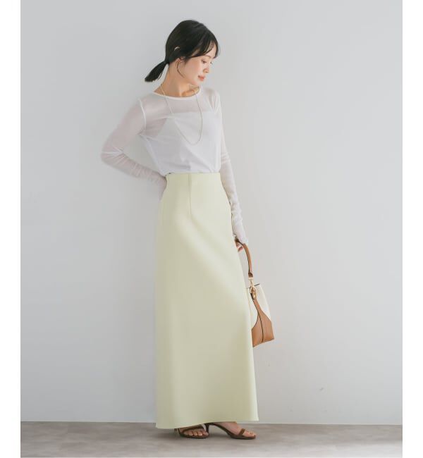 NOBLE「《追加4》シアーテレコロングスリーブプルオーバー」|Tシャツ・カットソー|