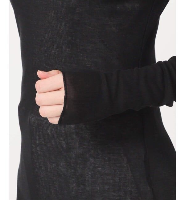 NOBLE「《追加4》シアーテレコロングスリーブプルオーバー」|Tシャツ・カットソー|