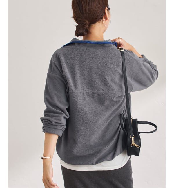 FRAMeWORK「ライトフリーススナップT」|Tシャツ・カットソー|