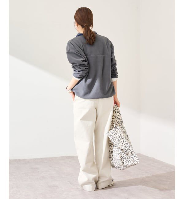 FRAMeWORK「ライトフリーススナップT」|Tシャツ・カットソー|