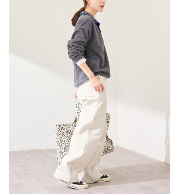 FRAMeWORK「ライトフリーススナップT」|Tシャツ・カットソー|