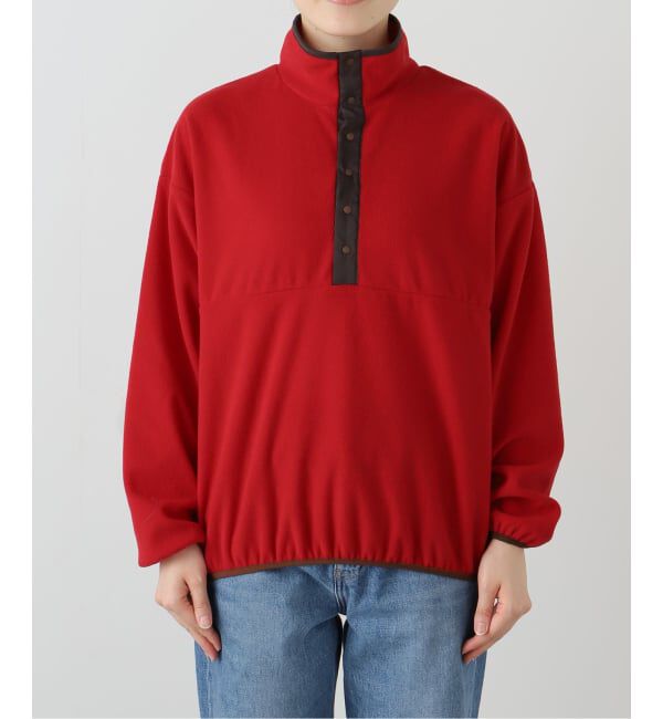 FRAMeWORK「ライトフリーススナップT」|Tシャツ・カットソー|