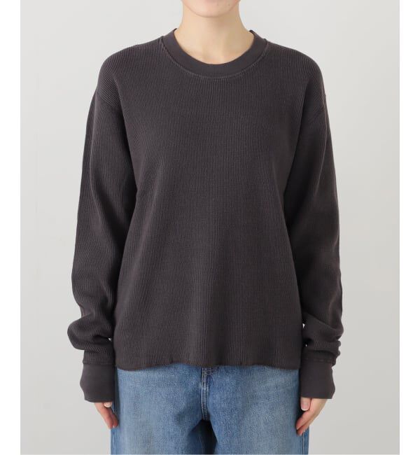 FRAMeWORK「SOFT GOODS サーマルクルーネックTEE」|Tシャツ・カットソー|