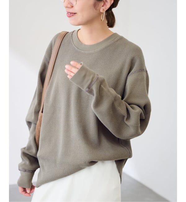 FRAMeWORK「SOFT GOODS サーマルクルーネックTEE」|Tシャツ・カットソー|