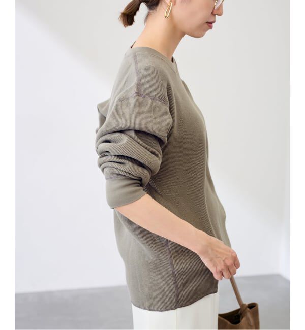 FRAMeWORK「SOFT GOODS サーマルクルーネックTEE」|Tシャツ・カットソー|