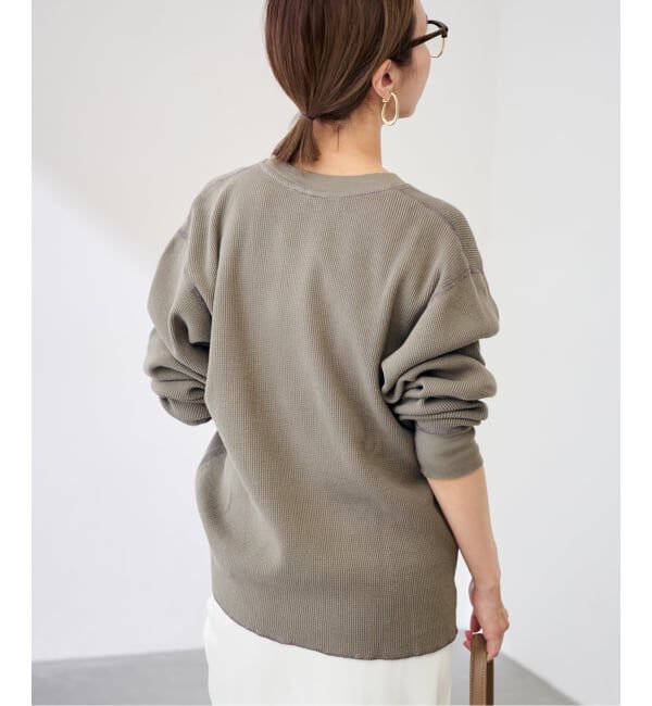 FRAMeWORK「SOFT GOODS サーマルクルーネックTEE」|Tシャツ・カットソー|