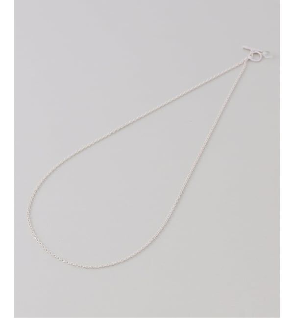 Spick and Span「【SAMH by LILAS】クオーツTバーアズキチェーンネックレス SV」|ネックレス|