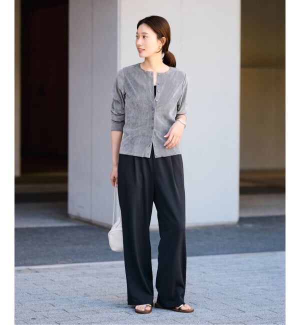 FRAMeWORK「≪新色 / 追加≫チュールフロッキーカーディガン」|Tシャツ・カットソー|