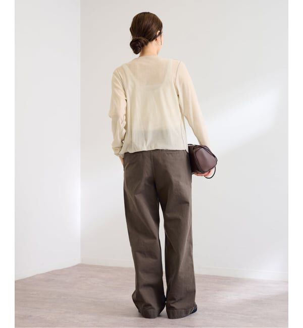 FRAMeWORK「≪新色 / 追加≫チュールフロッキーカーディガン」|Tシャツ・カットソー|