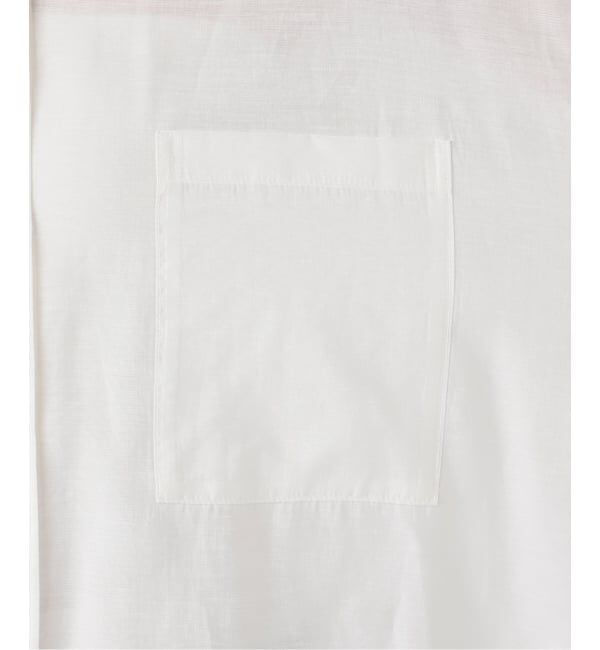 U by SPICK&SPAN「リネンコンエアリーローンオーバーシャツ」|シャツ・ブラウス|