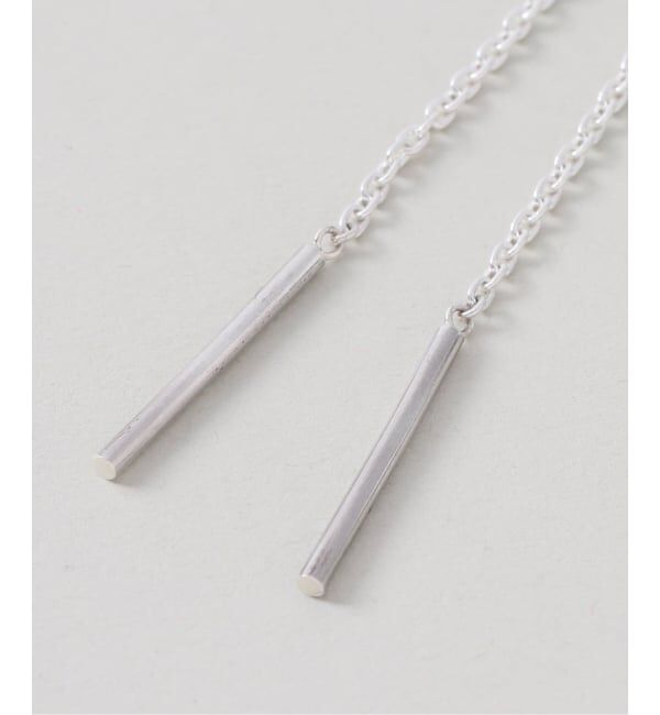 Spick and Span「《予約》【SAMH by LILAS】ラリエットパイプチョーカー SV」|ネックレス|