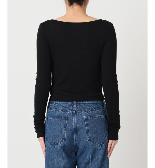 U by SPICK&SPAN「《追加》シフォンテレコカットトップス」|Tシャツ・カットソー|