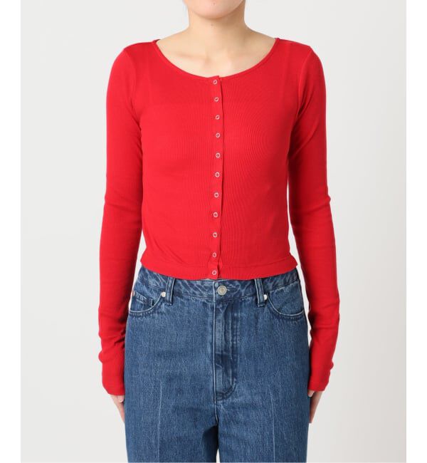 U by SPICK&SPAN「《追加》シフォンテレコカットトップス」|Tシャツ・カットソー|