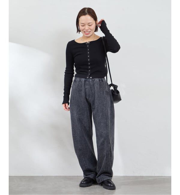 U by SPICK&SPAN「《追加》シフォンテレコカットトップス」|Tシャツ・カットソー|