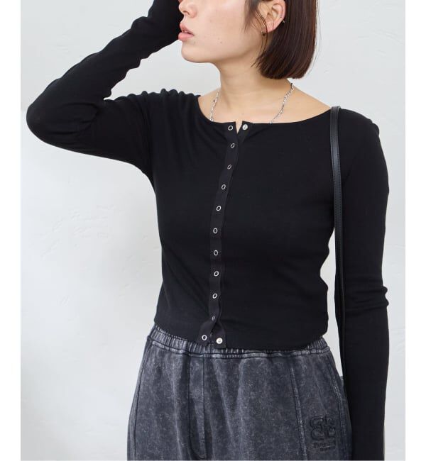 U by SPICK&SPAN「《追加》シフォンテレコカットトップス」|Tシャツ・カットソー|