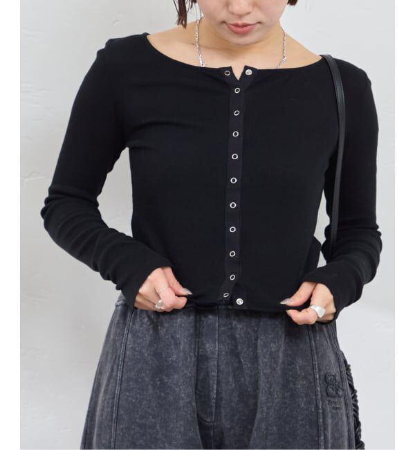 U by SPICK&SPAN「《追加》シフォンテレコカットトップス」|Tシャツ・カットソー|