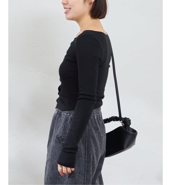 U by SPICK&SPAN「《追加》シフォンテレコカットトップス」|Tシャツ・カットソー|